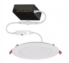 Commercial Electric Ultra Slim 6 in. Color Selectable Canless Recessed LED Kit