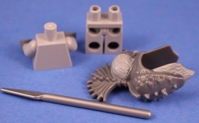 LEGO&reg; brick STAR WARS&trade; 8085 TAI-SEN&trade; Minifigure Alien Talz Male Chieftain +Spear