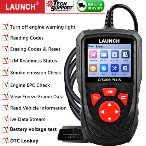 2024 Launch CR3008 professionnel appareil de diagnostic automobile OBD2 scanner voiture erreur lecteur - Photo 1/19