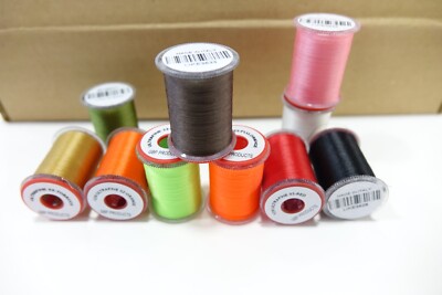 Giorgio Benecchi 12/0 Thread feiner, starker Bindefaden 10 Farben BENECCHI 12/0