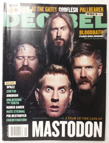 DECIBEL Heavy Metal Magazine numéro 123 janvier 2015 Mastodon Spazz Cretin  - Photo 1 sur 1