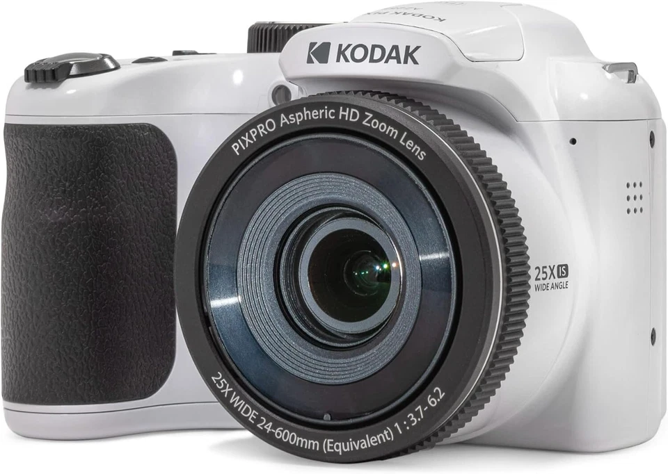 KODAK PIXPRO Astro Zoom AZ255-WHITE 16MP Digitalkamera  25-Fach optischem Zoom, - Bild 3 von 4