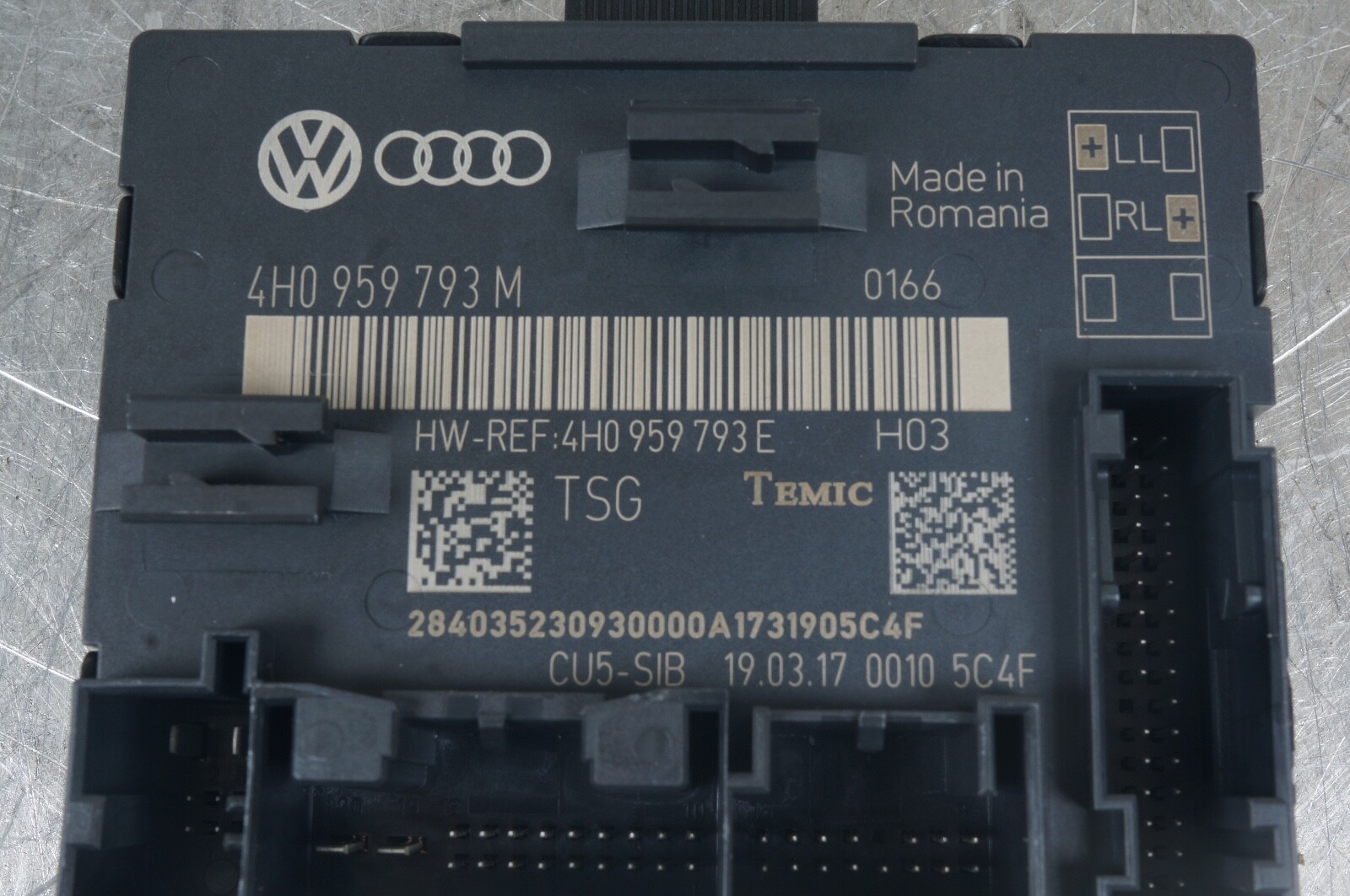 10-20 Bentley Mulsanne Front Left Driver Door Control Module