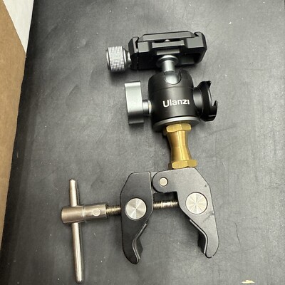 Ulanzi U-60L Side Cold Shoe Mount Ball Head with Arca-Type Quick Release