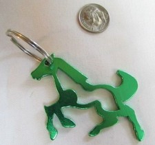Key Chain - Horse - Aluminum - Ornament/Decor - New - Green