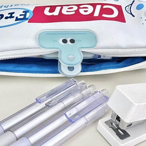 Large Capacity Toothpaste Pencil Case Pencil Bag Office Supplies - Picture 2 of 7