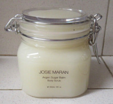 JOSIE MARAN ARGAN SUGAR BALM BODY SCRUB 10 fl oz - "BLOOD ORANGE"
