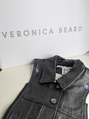 veronica beard leather dickey