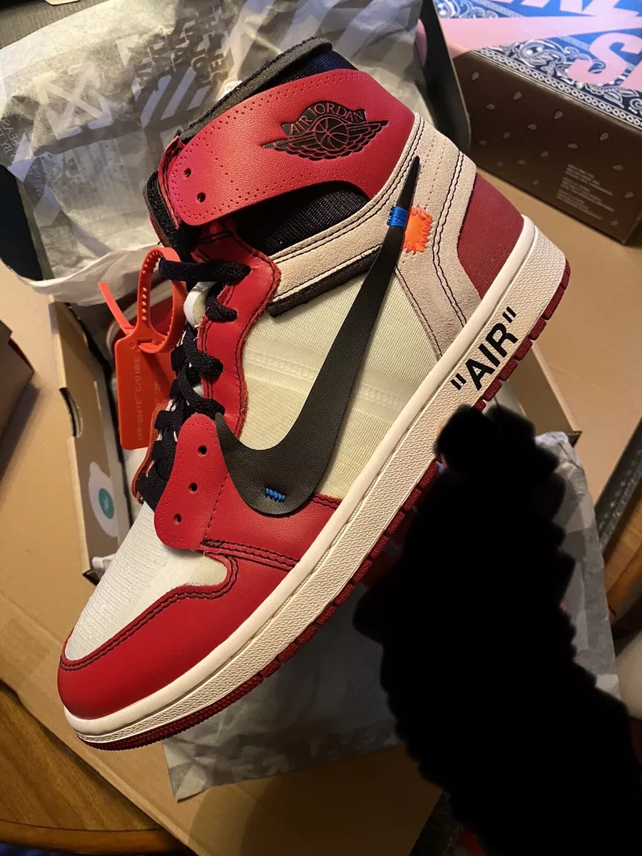 Jordan 1 Retro High Off-White Chicago UK 7 Sneaker