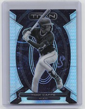 2023 Panini Chronicles #24 Yiddi Cappe Titan Hyper #/75