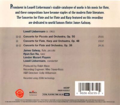 James Galway plays Lowell Liebermann / Lowell Liebermann