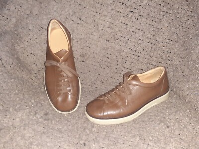 BALLY-Levico-Italian Brown Leather Sneakers-Size 5 UK-6 US Men-8 Women-Excellent BALLY-Levico-Italian Brown Leather Sneakers-Size 5 UK-6 US  main image 4