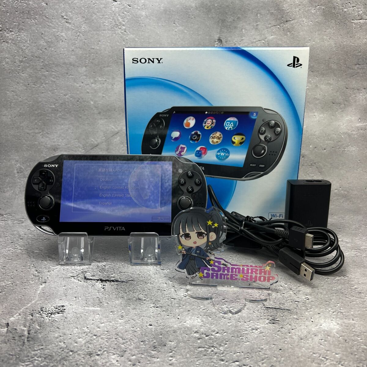 PS Vita PCH-1000 Sony Playstation Console Accessory Complete PS Vita PCH-1000 Sony Playstation Console Accessory Complete