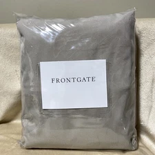 Frontgate Log Rack Cover Color Tan 47”W x 15.5”D x 29”H  NEW