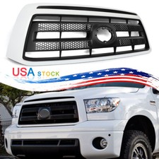 Fits Toyota Tundra 2010-2013 Front Bumper Grill Upper Grille Super White Shell Fits Toyota Tundra 2010-2013 Front Bumper Grill Upper Grille Super White Shell