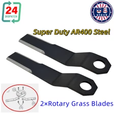 Mower Rotary Grass Cutter Blades For Mower King Skidsteer Brush Hog AR400 Steel