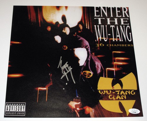 Method Man signed ENTER THE WU-TANG CLAN (36 CHAMBERS) 12x12 PHOTO Ext Proof JSA - Bild 6 von 7