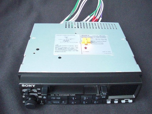 SONY Cassette Deck Cassette Tape Car Stereo XR-220 Sony used FM/AM - Picture 4 of 9