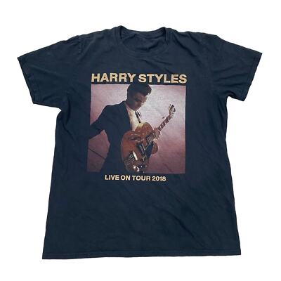 Harry Styles Live On Tour 2018 Concert Merch T Shirt Women's M | eBay