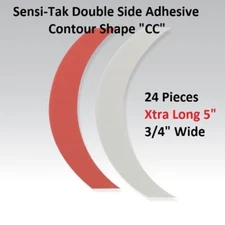 Sensi Tak Red Liner Tape Walker Tape SUPER WIDE 5 INCH 1 pk = 24 pieces Shape CC