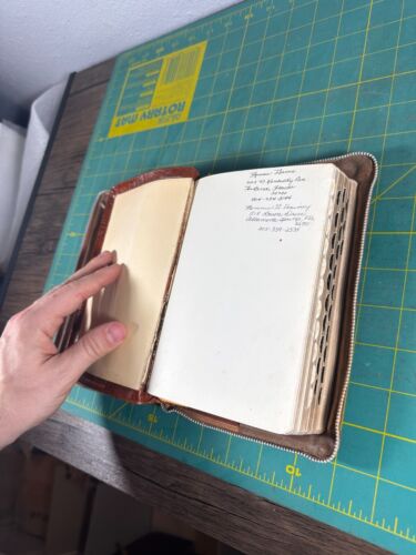 Holy Bible Ready References Missionary Edition HLT-Mormone Wasserbüffel Kalbsleder - Bild 8 von 22