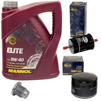 5L ÖL Set Inspektion Kraftstoff ÖLfilter ÖLschraube FüR Dacia Renault Clio Iii