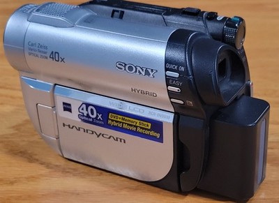Sony Handycam DCR-DVD610 Camcorder Only No Battery Or Charger Fully Tested