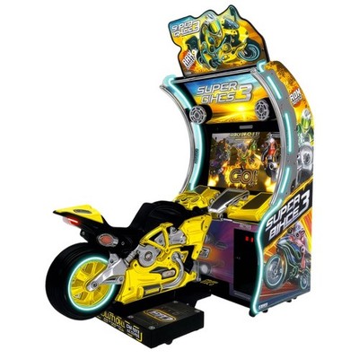 Raw Thrills Super Bikes 3 Arcade Driving Racing Game