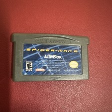 Spider-Man 2 (Nintendo Game Boy Advance, 2004) Loose Tested