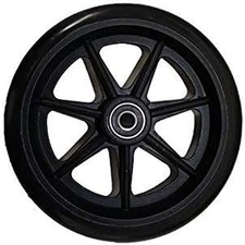 Front and Rear 6” Rollator Replacement Wheel Assembly (1)