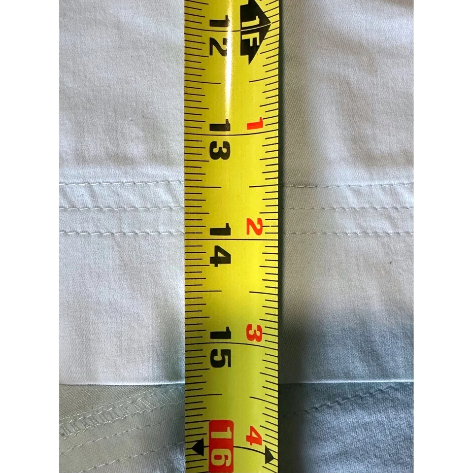 Shorts Nike Golf Dri-FIT atlético casual bolsos azul claro tamanho 12 L - Imagem 3 de 4