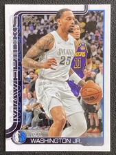 P.J. Washington Jr. 2025-26 Topps Flagship Base #173