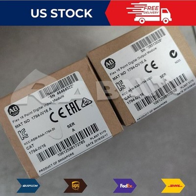 New Factory Sealed AB 1794-IV16 SER A Flex 16 Pt Digital Input Module 1794IV16