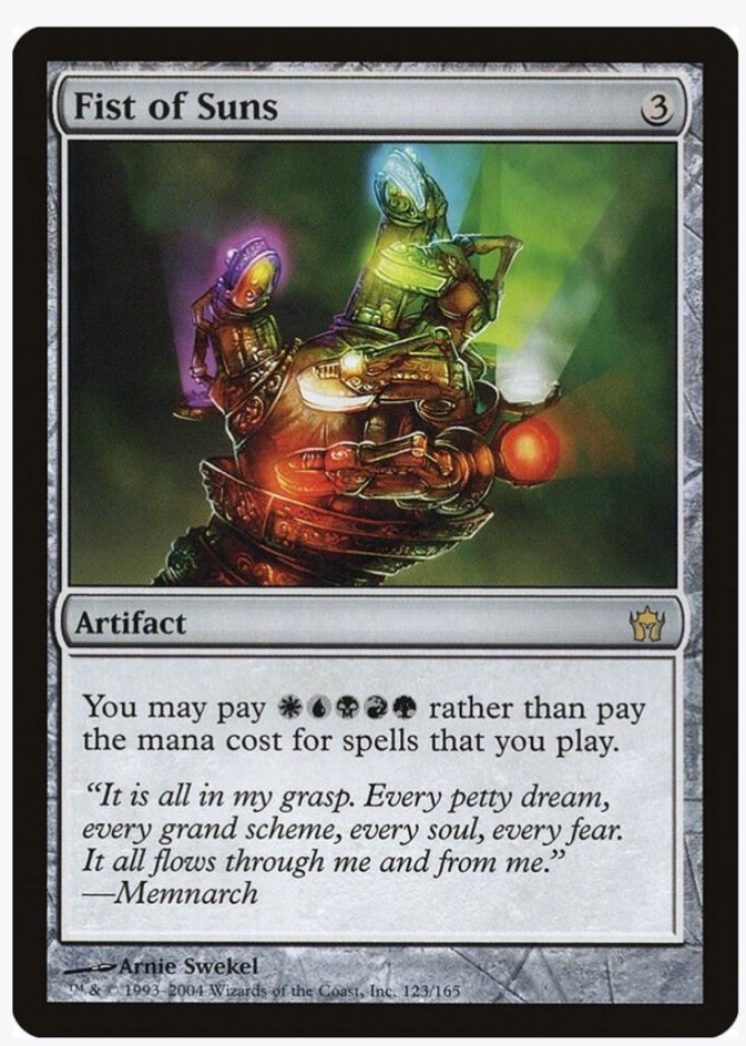 Fist of Suns Fifth Dawn Regular- Magic The Gathering- LP/SP