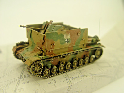 Dt. Flakpanzer Möbelwagen  - Artitec HO Fertigmodell 1:87 - 6870713  #E