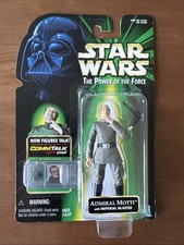 Star Wars power of the Force Admiral Motti with Inperial Blaster CommTech Chip