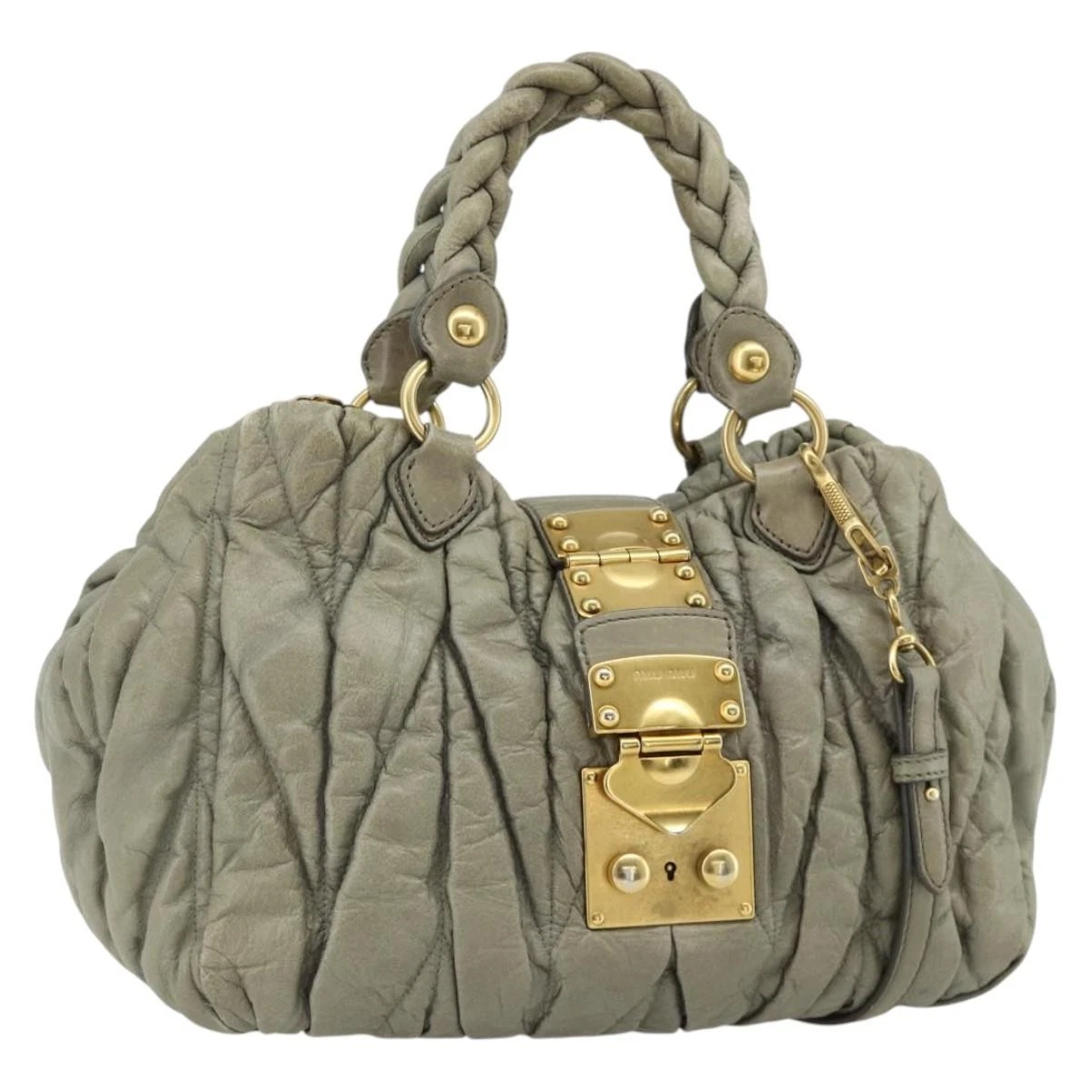 Gray Bags & Miu Miu Handbags for Women for sale | eBay