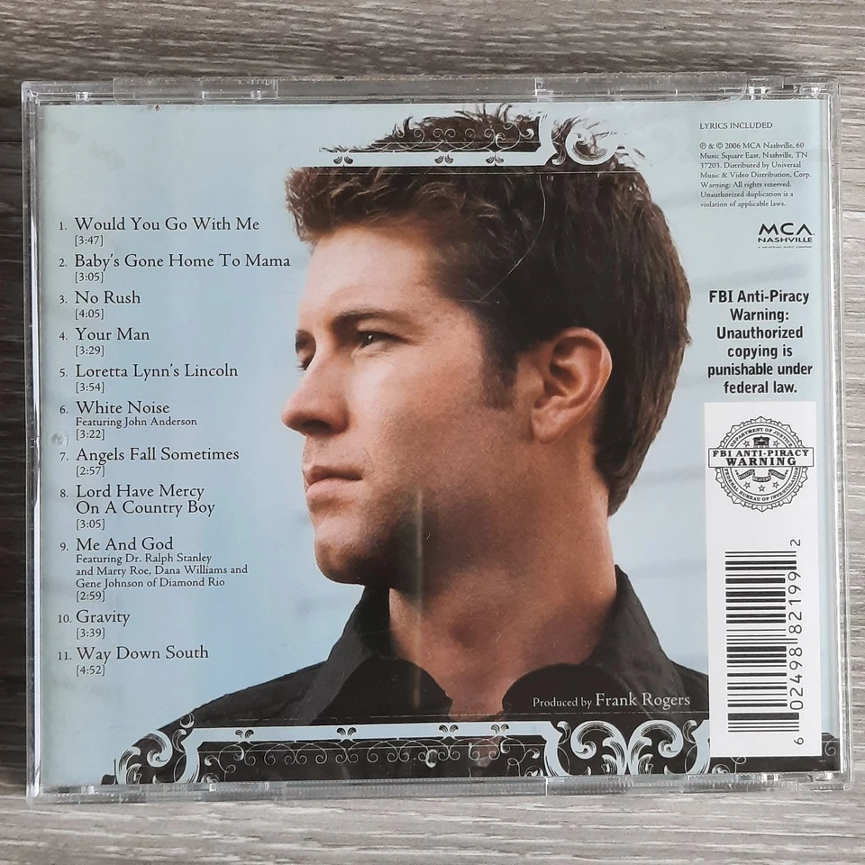 Josh Turner - Your Man CD 2006 MCA Nashville Country Foto 2 de 4
