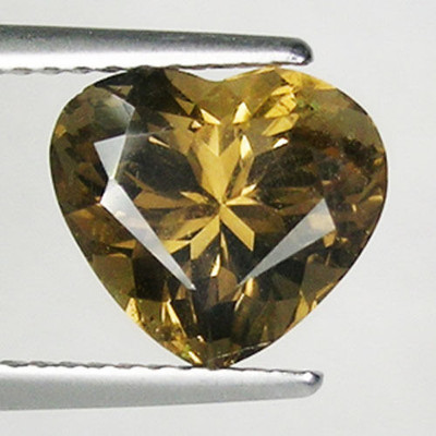 2.73 ct LUSTROUS MOZAMBIQUE BROWN 100% NATURAL TOURMALINE Heart Gems  3240 CL