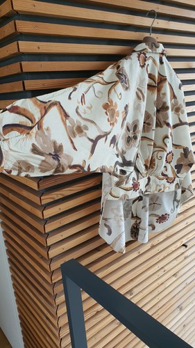 DOROTHEE SCHUMACHER BLUSE *Gr. 40 / 4*BEIGE BRAUN*+Versand in LV TASCHE OnTheGo* - Bild 4 von 24