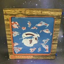 VTG Marksman Roll-Up BB Gun Shooting Target #2050 Cardboard Box Paper 7 Scenes 