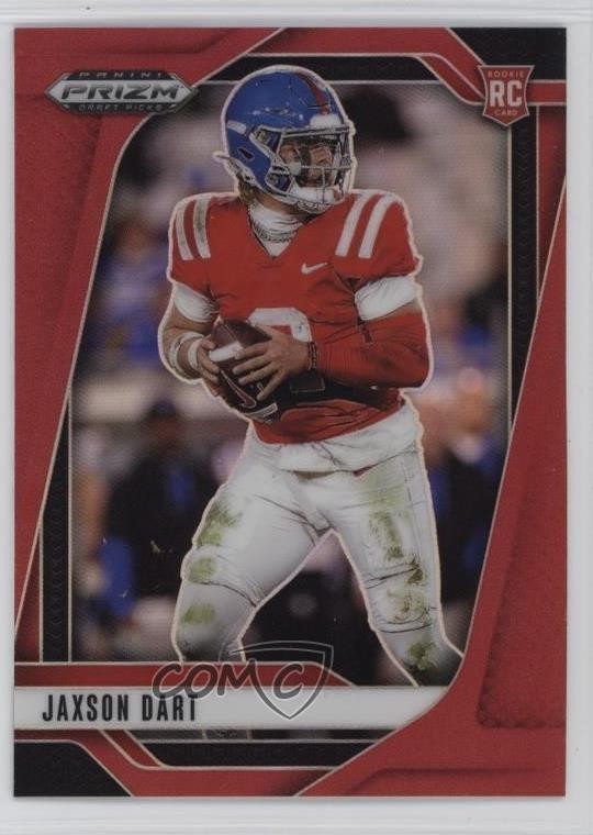 2025 Panini Prizm Draft Picks Red Prizm 35/399 Jaxson Dart #90 1p4b