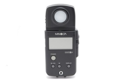 MINT] Minolta Color Meter III F IIIF Digital Light Meter W/Case
