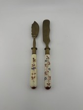 Anlegebesteck 2er Set Vintage Old Anrichtmesser Anrichtspaten