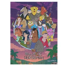 BoJack Horseman Wooden Jigsaw Puzzle 500 Pieces Stress Relief for Adults