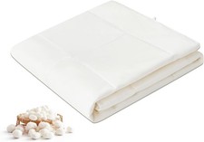 Silk Toddler Blanket for Kids, 41"×48" Filling 100% Pure 7A+ Long Strand Tussah