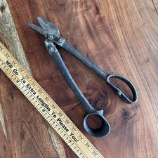 Tin Snips Sheet Metal Steel Stove Pipe Heavy Duty Cutter