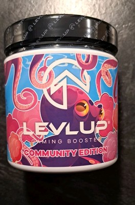 Levl Up Community Edition OVP  Süßigkeiten Zuckerwatte Gaming Energy Booster RAR