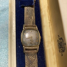 Vintage Hamilton Watch Original Box Paper Label Certificate.