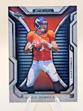 2012 Topps Strata Brock Osweiler football rookie card #129 Denver Broncos RC. rookie card picture